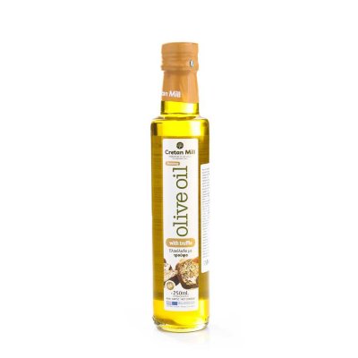 Масло оливковое нерафинированное с трюфелем, CRETAN MILL 0,25 л